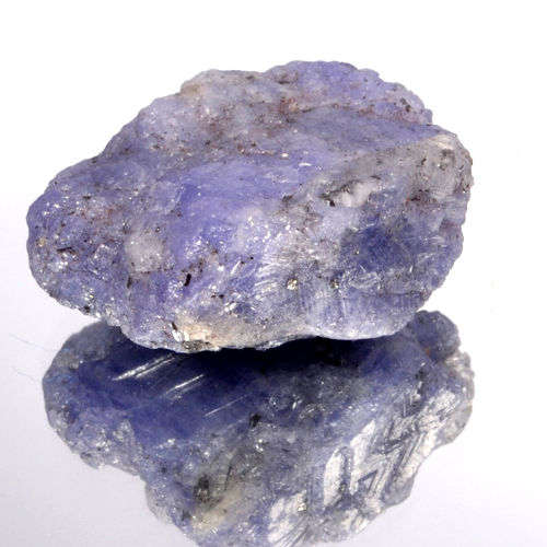 37 Carat Rough Tanzanite with Gem lab report