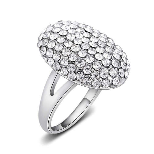 NEW CRYSTAL BELLA RING SIZE 10