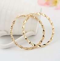 220 X 220 GOLD PLATED HOOPS