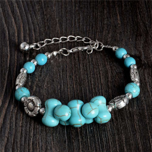CUTE BOHEMIAN TURQUISE VINTAGE BRACELET