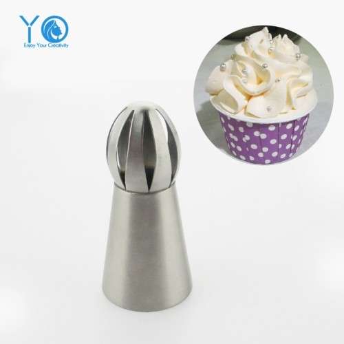 SPHERICAL ICING TIP FOR FLOWERS 1PC
