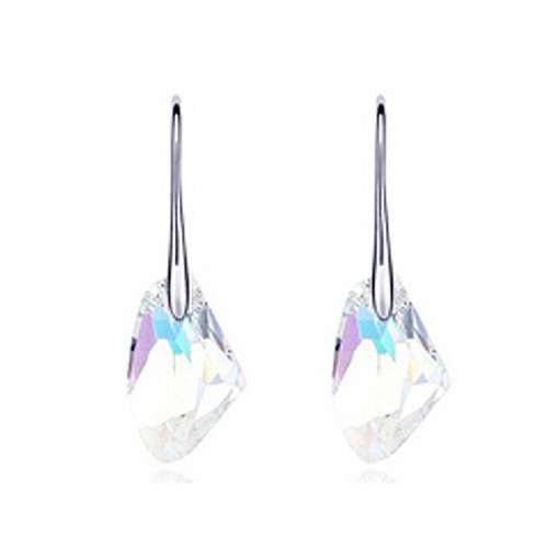 PEA SHAPE MOTHER OF PEARL DROP EARRINGS