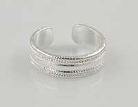 925 SILVER PLATED TOE RING