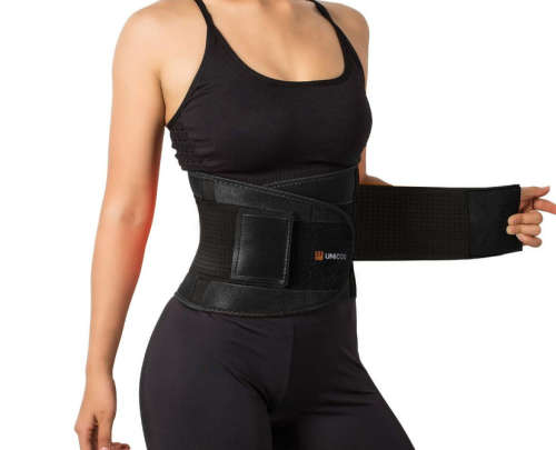 Unicoo Instant Slim Body Shaper and Waist Trainer Belt - Black