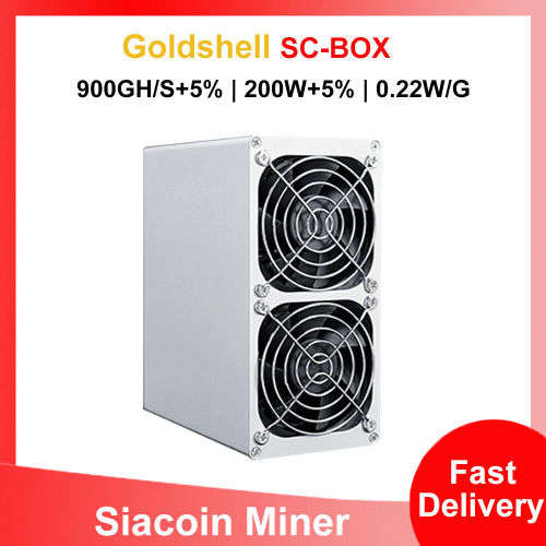 Goldshell SC BOX Miner no need for PC JUST PLUG AND LINK YOUR WALLET