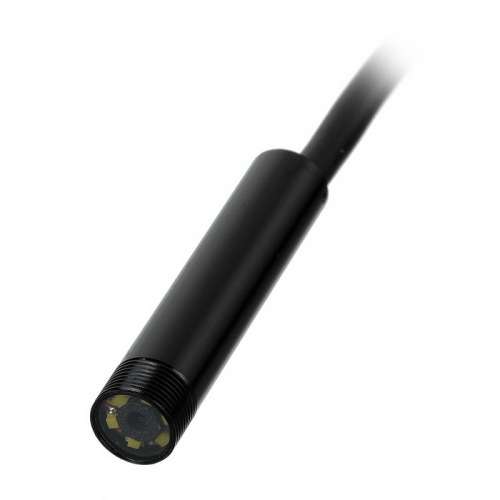6-LED 5.5mm Lens Android Endoscope Inspection Borescope - Black (1.5m)
