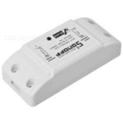 Smart Wi-Fi Wireless Switch w/ ABS Shell Case for Home - White