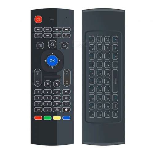 Kitbon MX3-L 2.4GHz Double Keyboard Wireless Backlit Air Fly Mouse