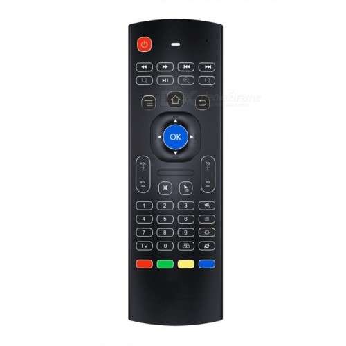 Kitbon MX3-L 2.4GHz Double Keyboard Wireless Backlit Air Fly Mouse