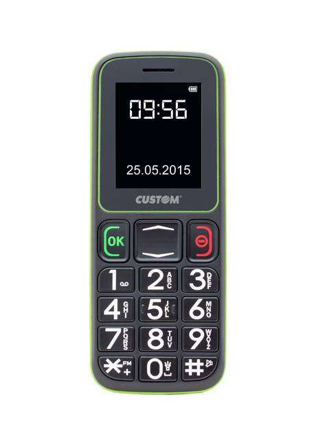 TEO Dual Sim Mobile Phone - Black