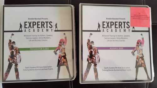 BRENDON BURCHARD - Experts Academy + Elite Home Study Coaching Program [BONUSES + COURIER DELIVERY]