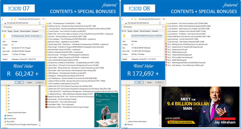 THE Ultimate meta-SUCCESS Vault: Business, Money, Marketing, Leadership, Management, Life Mastery+