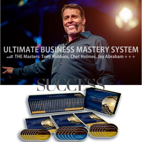 ULTIMATE BUSINESS MASTERY SYSTEM: Tony Robbins,Jay Abraham+[COMPLETE+BONUSES 14.0GB] [USB Drive]