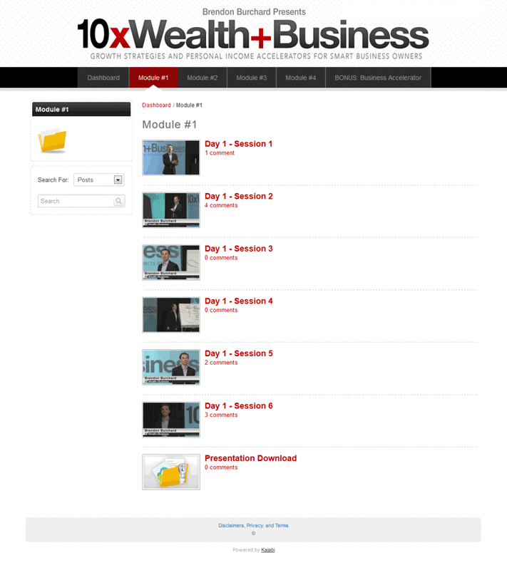 Brendon Burchard - 10X WEALTH + BUSINESS [COMPLETE VIDEO COURSE + BONUSES |  8.4GB] [USB Drive]