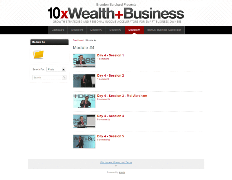 Brendon Burchard - 10X WEALTH + BUSINESS [COMPLETE VIDEO COURSE + BONUSES |  8.4GB] [USB Drive]