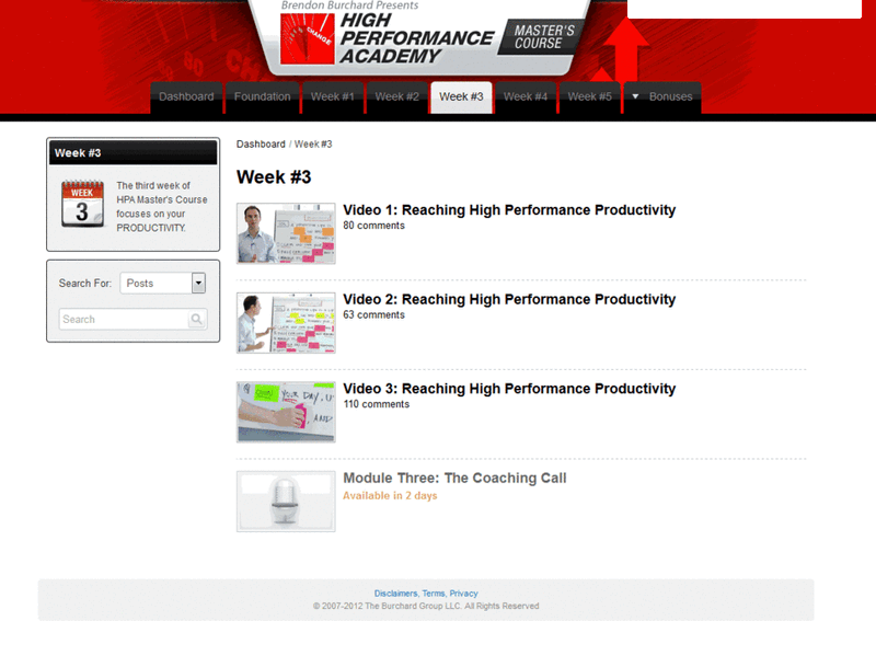 BRENDON BURCHARD: High Performance Academy MASTERS PROGRAM [COMPLETE+BONUSES | 32GB] [USB Drive]
