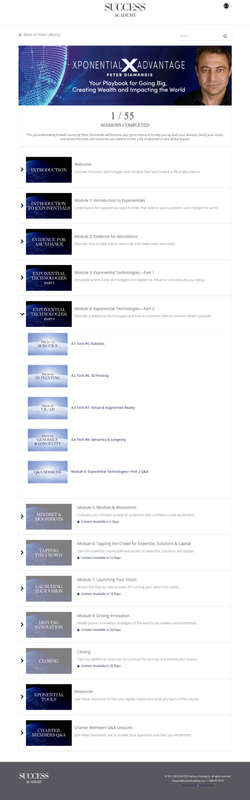 PETER DIAMANDIS - Xponential Advantage [COMPLETE VIDEO COURSE + BONUSES | 15.8GB] [USB Drive]