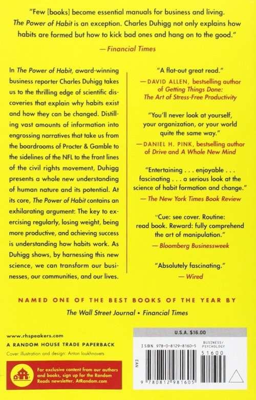 Charles Duhigg - THE POWER OF HABIT - Why We Do What We Do in Life & Business [eBook PDF]