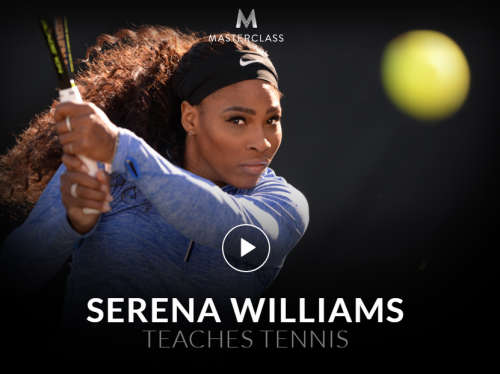 SERENA WILLIAMS Teaches Tennis | MASTERCLASS [2+Hrs Video Lessons + PDF Workbook] [ON-DEMAND ACCESS]