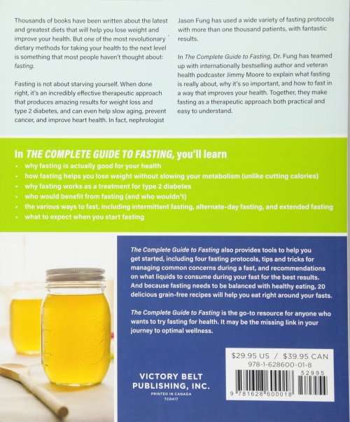 Dr Jason Fung & Jimmy Moore: The Complete Guide to Fasting - Heal Your Body... [PDF/EPUB] [FREE DEL]