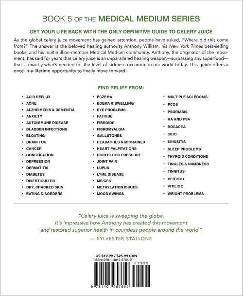 Anthony Williams: MEDICAL MEDIUM - Cleanse to Heal / Celery Juice / Life-Changing Foods  [eBooks]