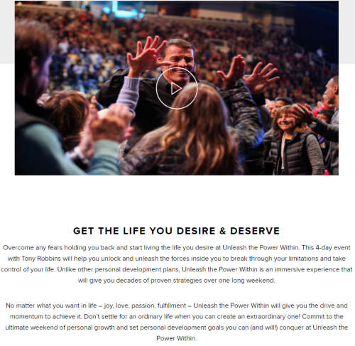 Tony Robbins UNLEASH THE POWER WITHIN [Live AUDIO Recording 3-Day UPW + BONUSES | ON-DEMAND]