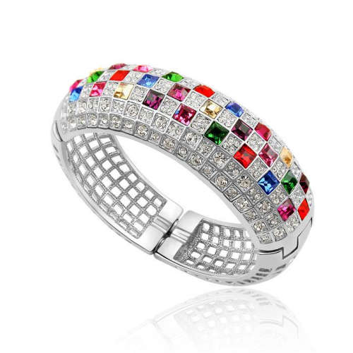 Austrian Crystal Luxury Queen Bracelet made with Swarovski Elements Crystals [NY+Valentines Special]