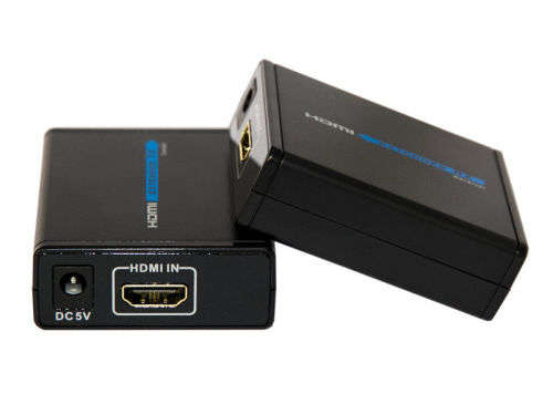 HDMI EXTENDER BY CAT5e/6 CONNECTOR