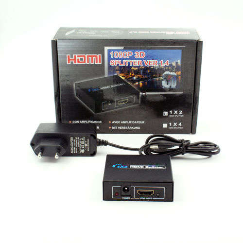 ZATECH 2 PORT HDMI SPLITTER 1080P