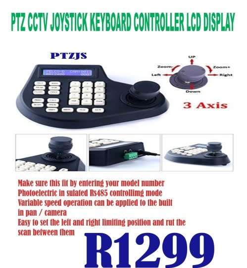 Ptz Cctv JoyStick  Keyboard Controller With Lcd Display