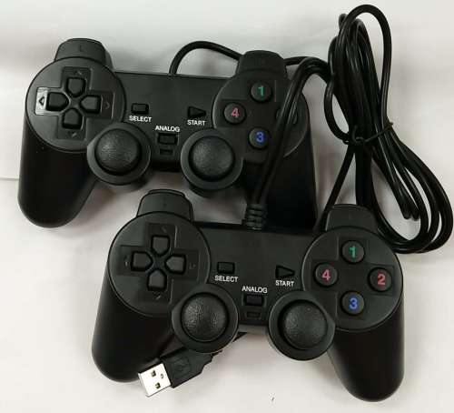 USB Double Shock Joystick Controller