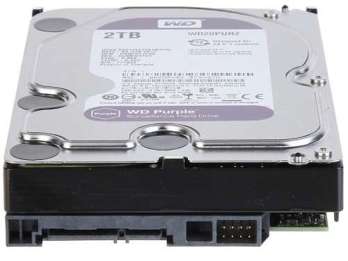 WD 2TB Surveillance Hard Drive For CCTV