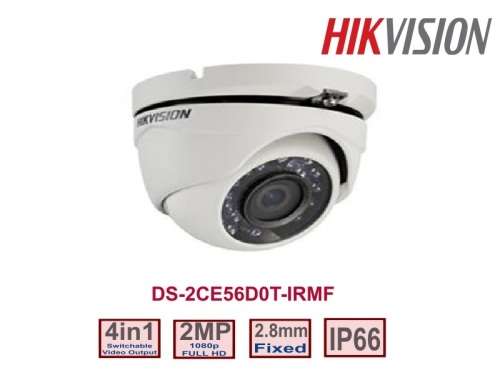 Hikvision 2MP 2.8MM Metal Dome Camera