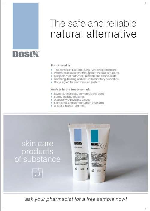 Basix Skin Repair Cream 4ml Sachet FREE used for Eczema Psoriasis Acne Wounds