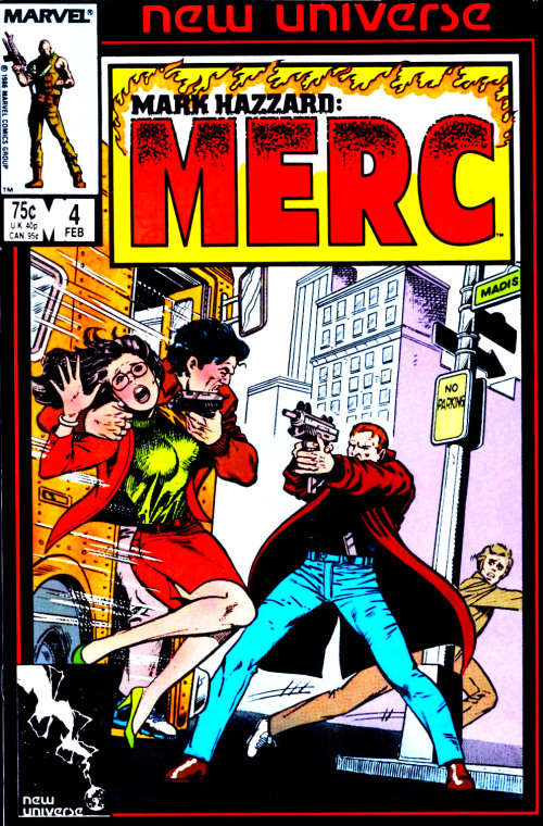 Mark Hazard. Merk #4. Marvel comics