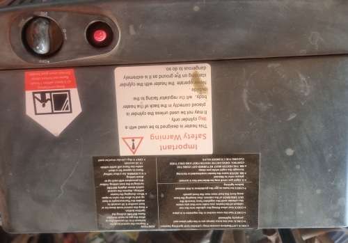 Mellware gas heater. New