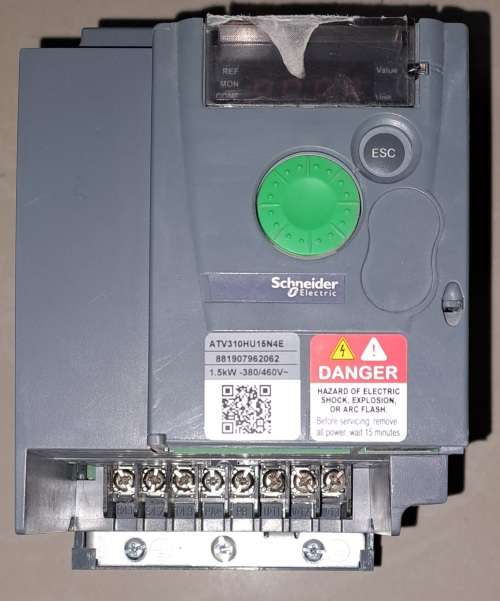 Schneider altivar 1.5kw 3phase vsd