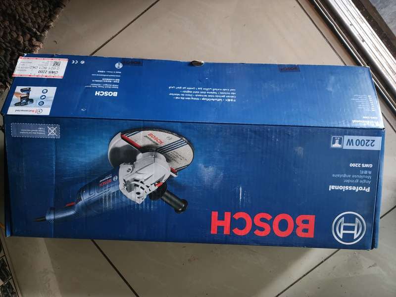 New Bosch GWS 2200 professional grinder