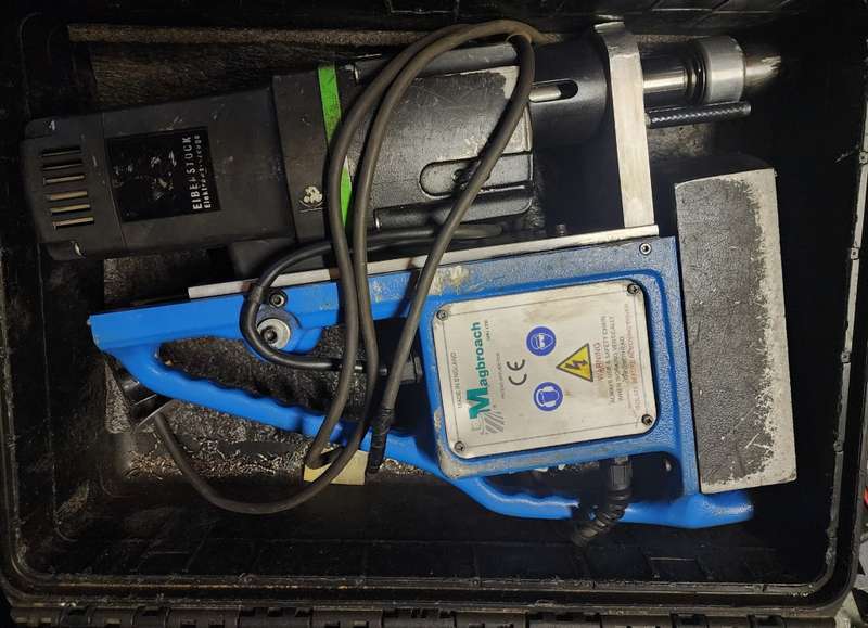 Magbroach magnetic drill