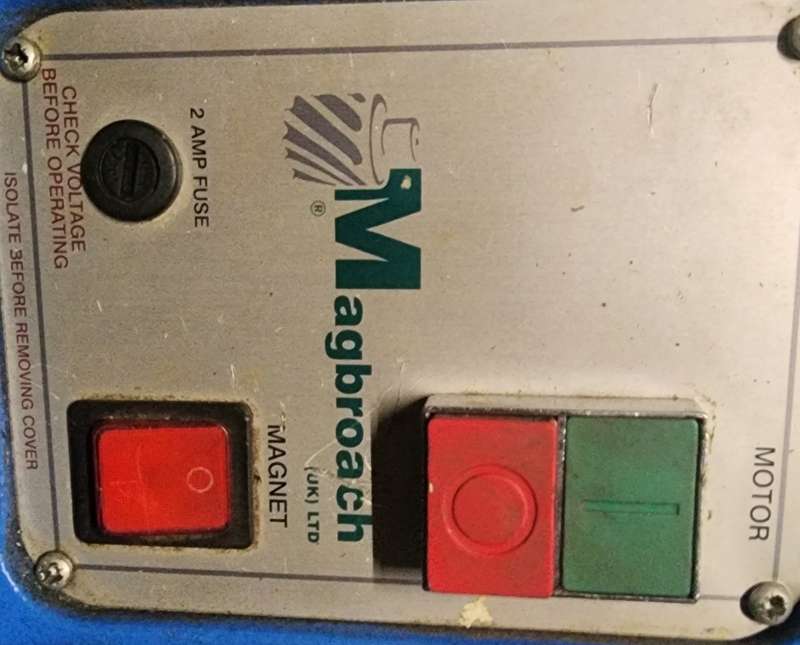 Magbroach magnetic drill