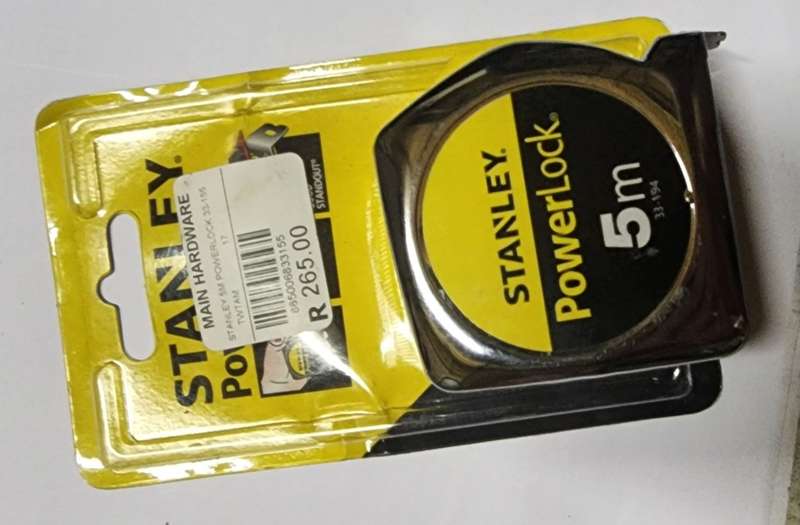 Stanley powerlock 5m measuring tape