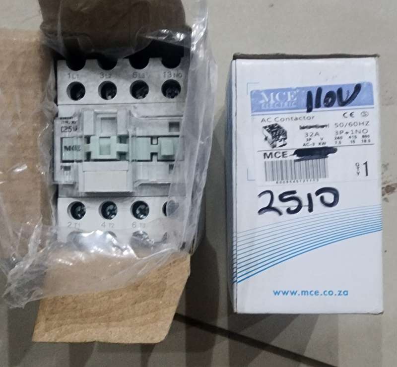 Mce D2510 contactors and timmer