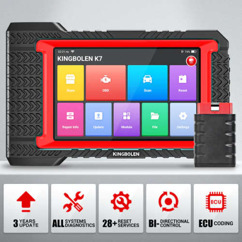 Kingbolen K7 Professional All System Diagnostic tool with ECU Coding