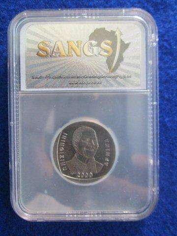 SANGS AU 58 - 2000 Nelson Mandela R5.