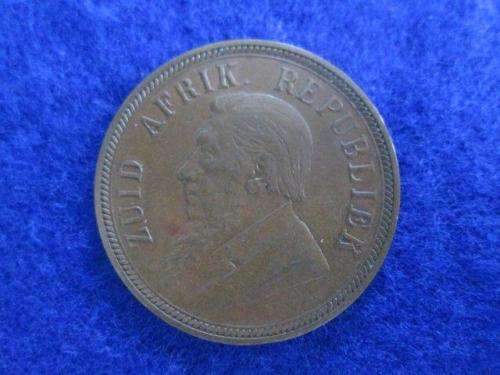 1898 Paul Kruger ZAR 1 Penny