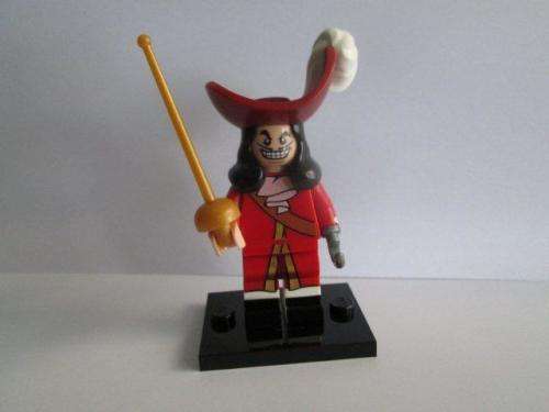 Lego Minifigure - Captain Hook - Disney Series.