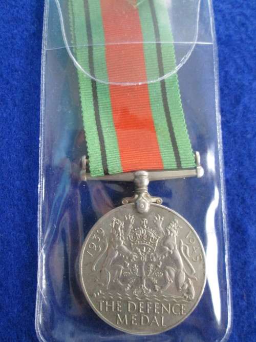 The Defence Medal, WWII.