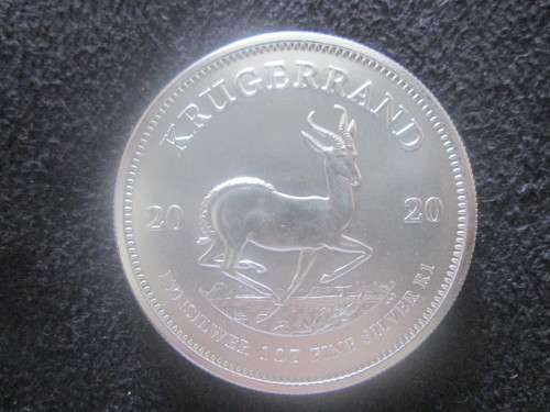 2020 Silver 1oz Krugerrand.
