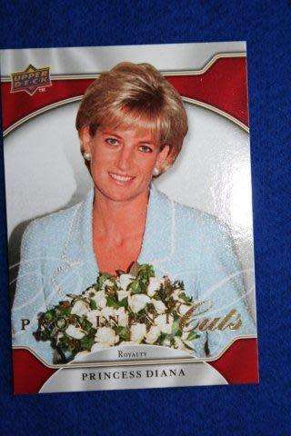 2009 Upper Deck Prominent Cuts `PRINCESS DIANA `  Royalty #11.  (Per Card)
