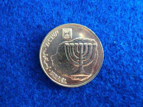 NB.  For ONE BIG SKY!  Israel 2010 - 2011 10 Agarot coins from a mint roll. 30 coins.